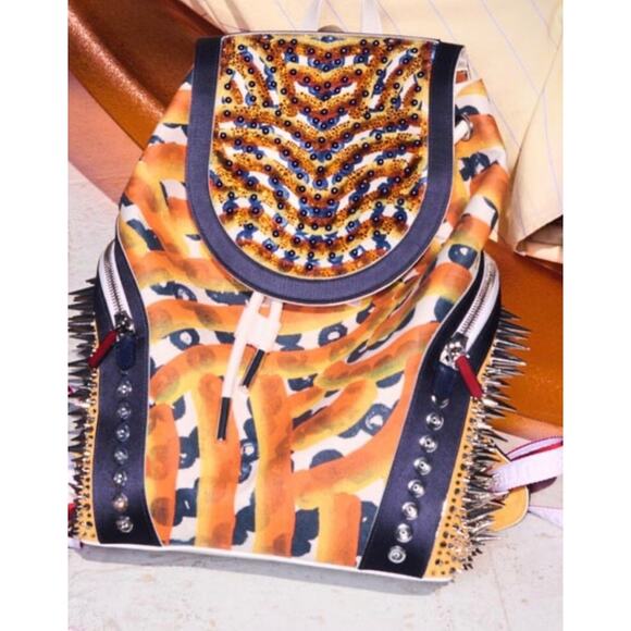 Unisex Christian Louboutin x Otis Hope Carey Limited edition funky backpack main image 7